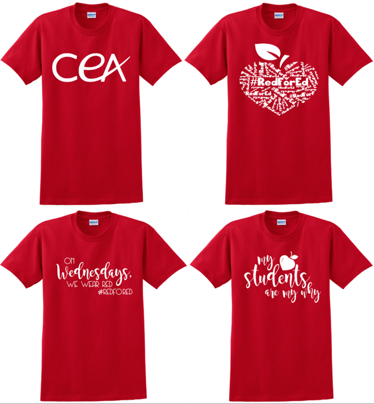 CEA  RED4Ed  Four Shirt Bundle