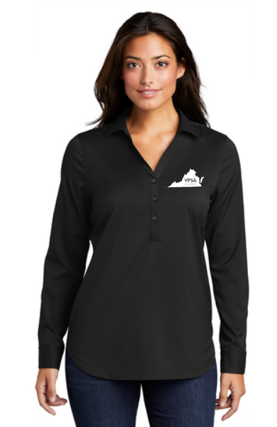VPSA  Embroidered Women's Button Down Shirt