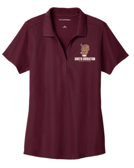 Unity Braxton Women's Embroidered Polo Shirt