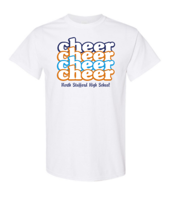 NSHS Stacked Cheer Shirts