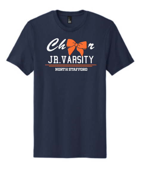NSHS Cheer Bow  JR Varsity Shirt