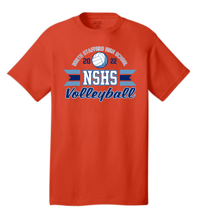 North Stafford Volleyball Fan Shirt