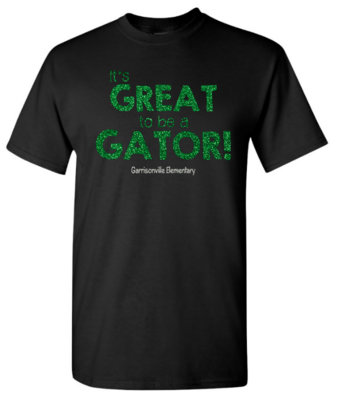 GES Great Gator Glitter Short Sleeve Shirt