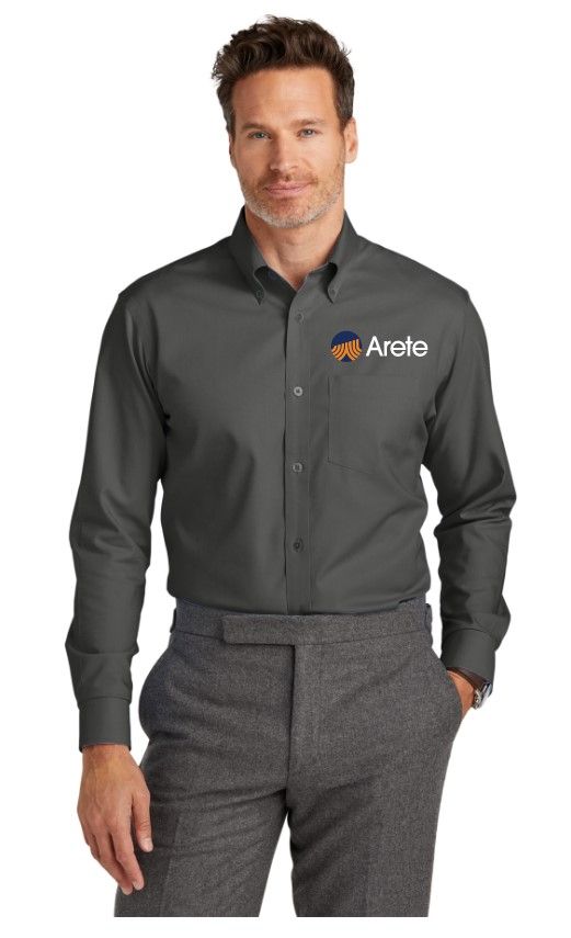 Arete Brooks Brothers® Wrinkle-Free Stretch Nailhead Shirt