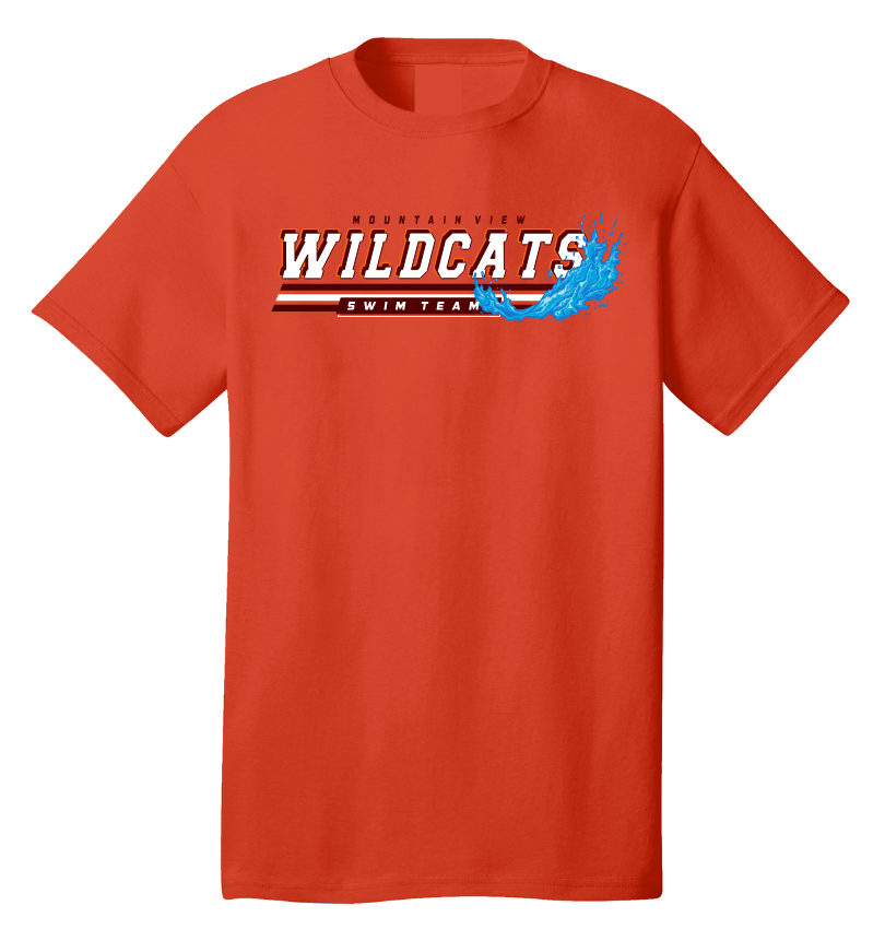 MV Swim Orange   shirt