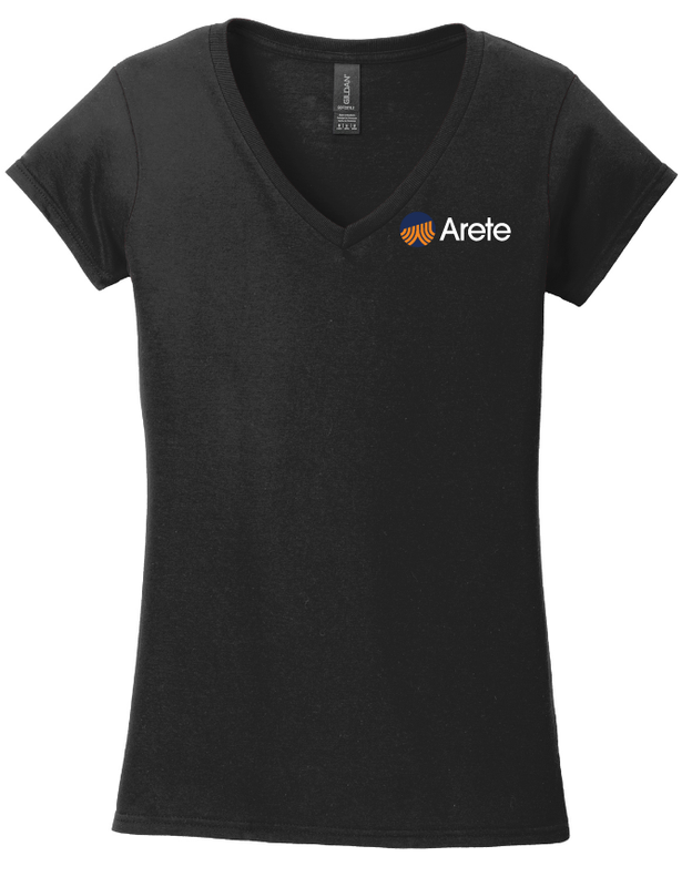 Arete Softstyle® Women's Fit V-Neck T-Shirt