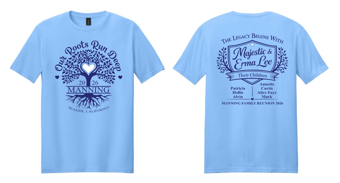 Manning Family Reunion Shirt