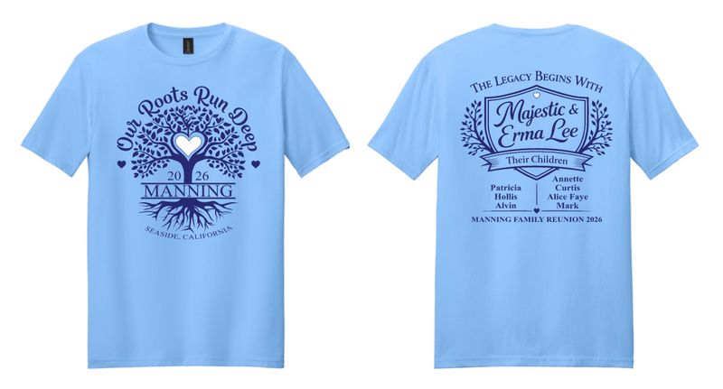 Manning Family Reunion Shirt