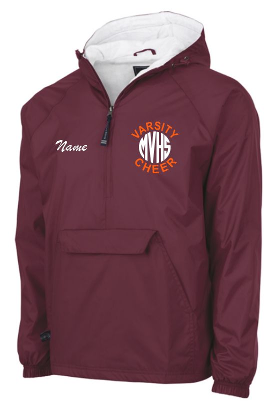 MV Cheer Pullover Jacket with Name