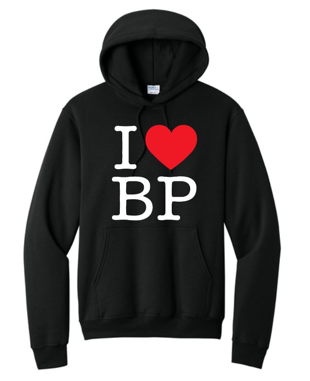 BPHS  I Heart BP Hoodie