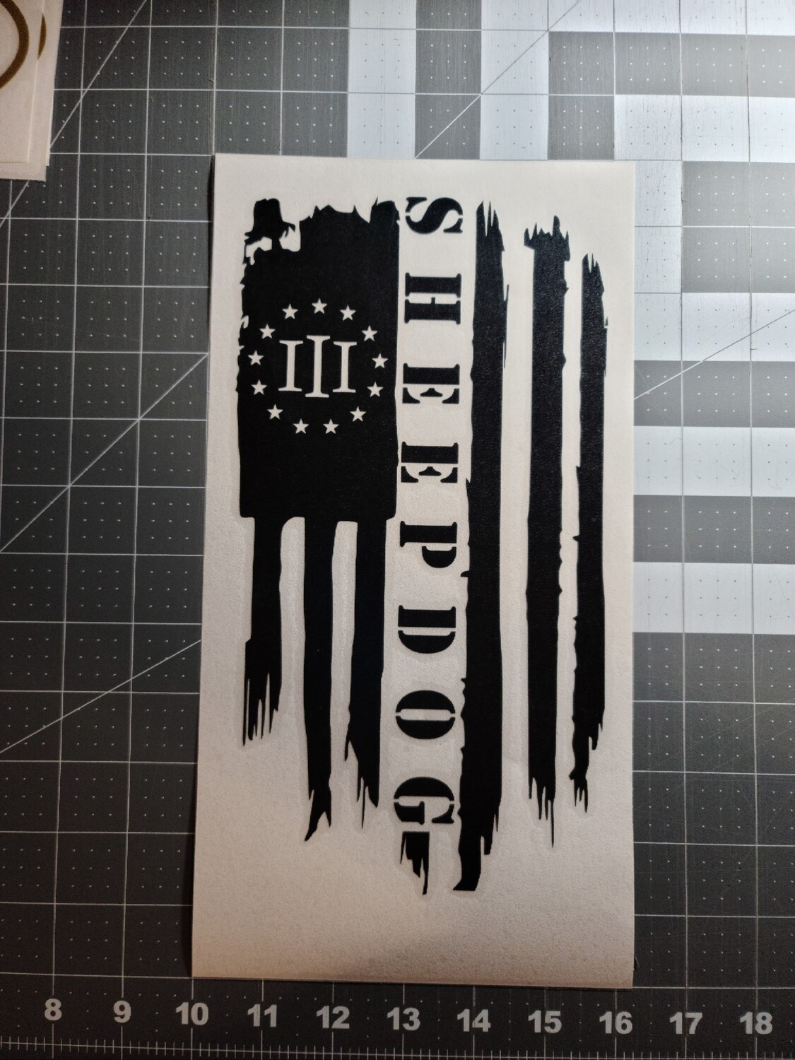 Sheepdog III% Flag