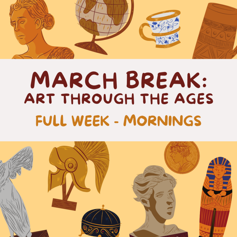 March Break Full Week: Morning Half Day