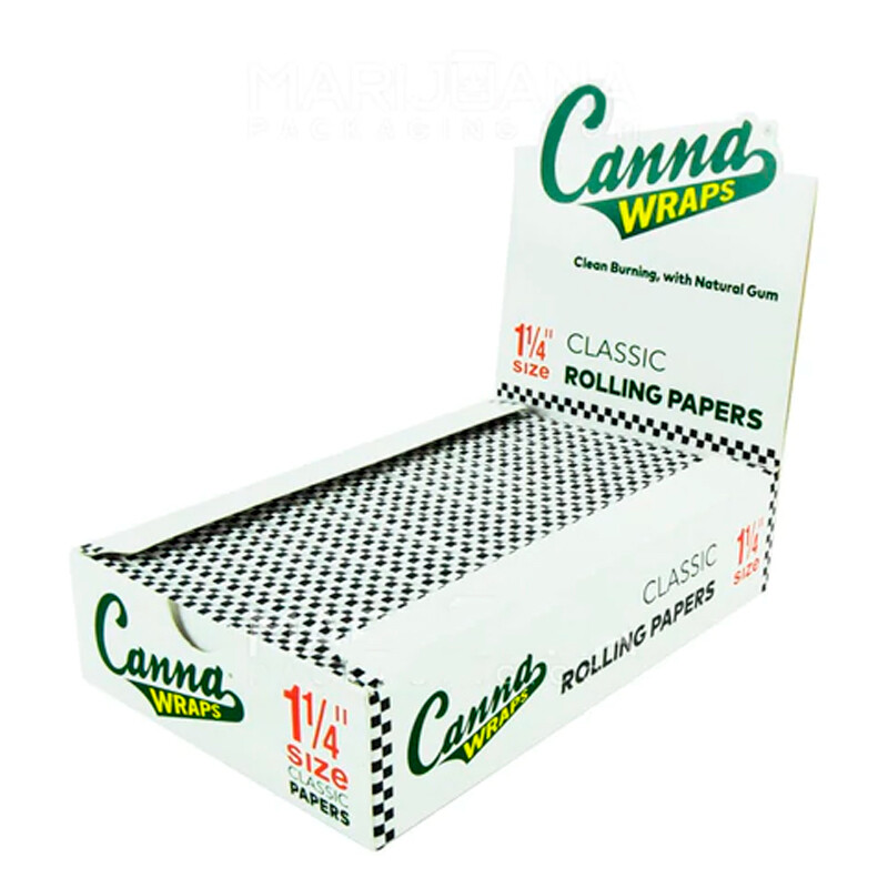 Canna Wraps - King Size Classic White 