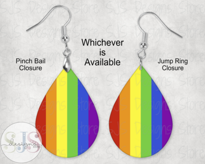 PRIDE Rainbow LGBTQ Earrings