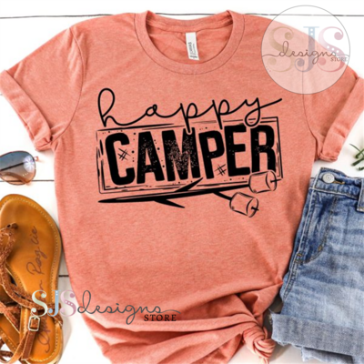 Happy Camper Smores Shirt