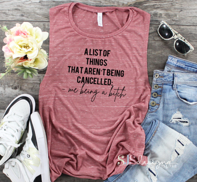 A List of Things That Aren't Cancelled Shirt