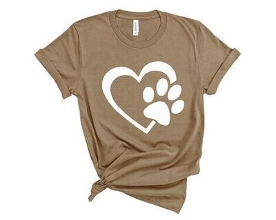 Dog Heart Paw Shirt