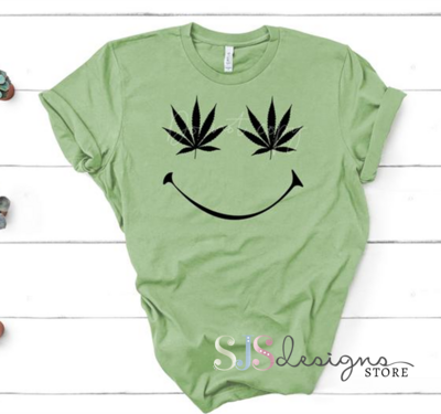 Pot Leaf Smile Shirt