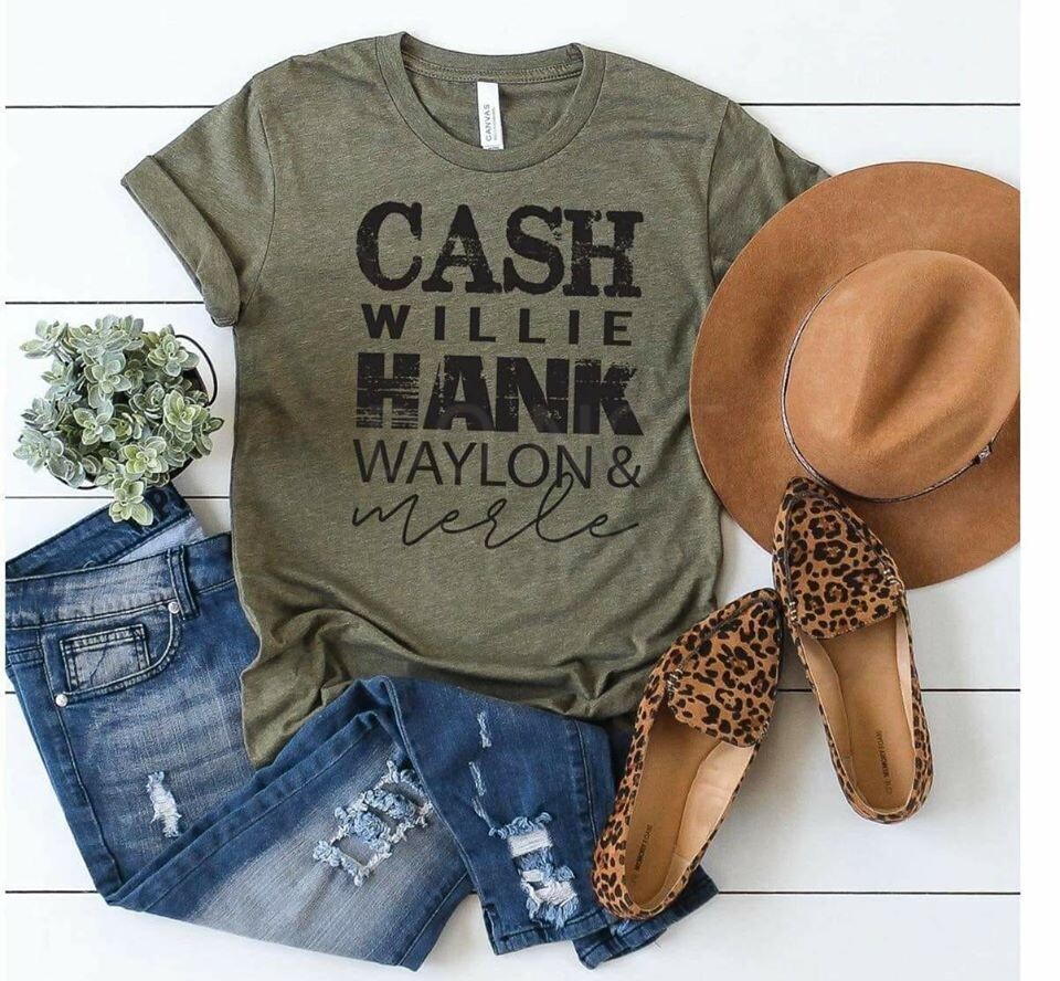 Cash Willie Hank Waylon & Merle Shirt