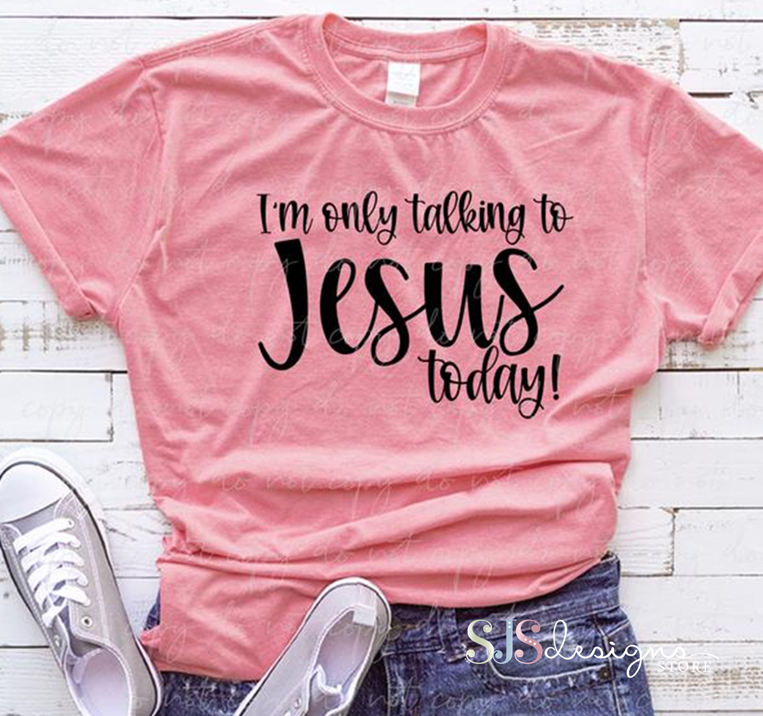 I'm Only Talking to Jesus Today-1 Shirt