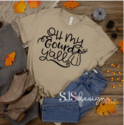 Oh My Gourd Y'all Shirt