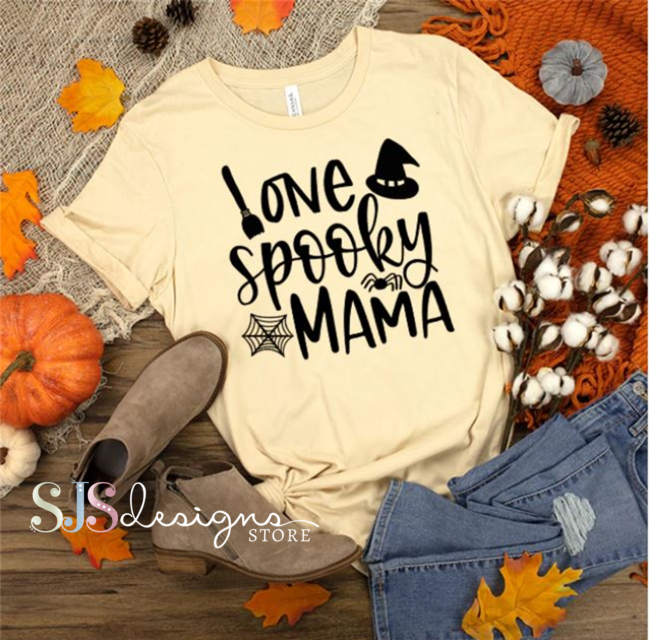 One Spooky Mama SCREEN PRINT ONLY