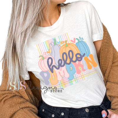 Hello Pumpkin Shirt -DS