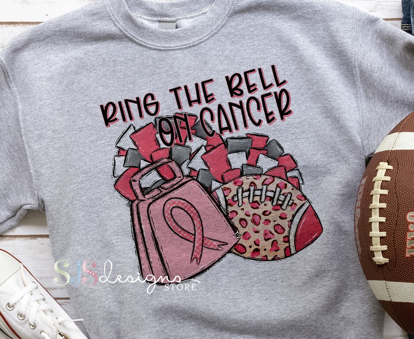 Ring the Bell on Cancer SUBLIMATION TRANSFER ONLY