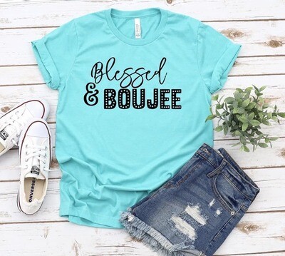 Blessed & Boujee BLACK Shirt