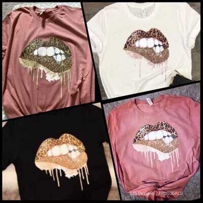 Glitter Lips Shirt