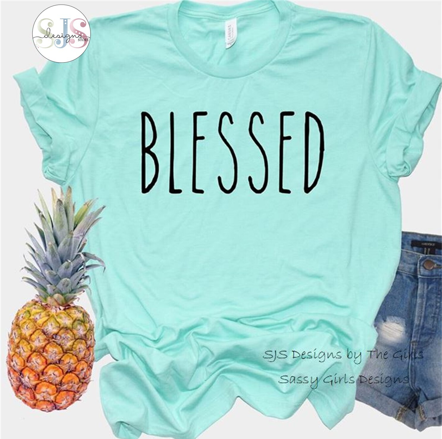 Blessed (Black) SCREEN PRINT ONLY