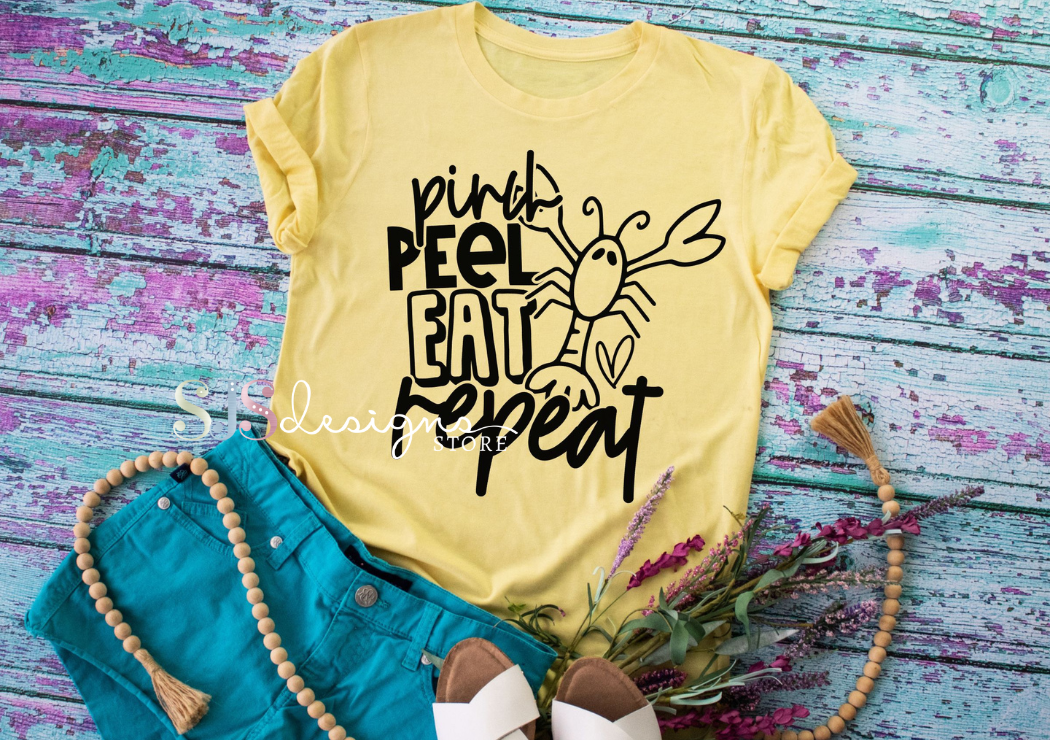 Pinch Peel Eat Repeat Shirt