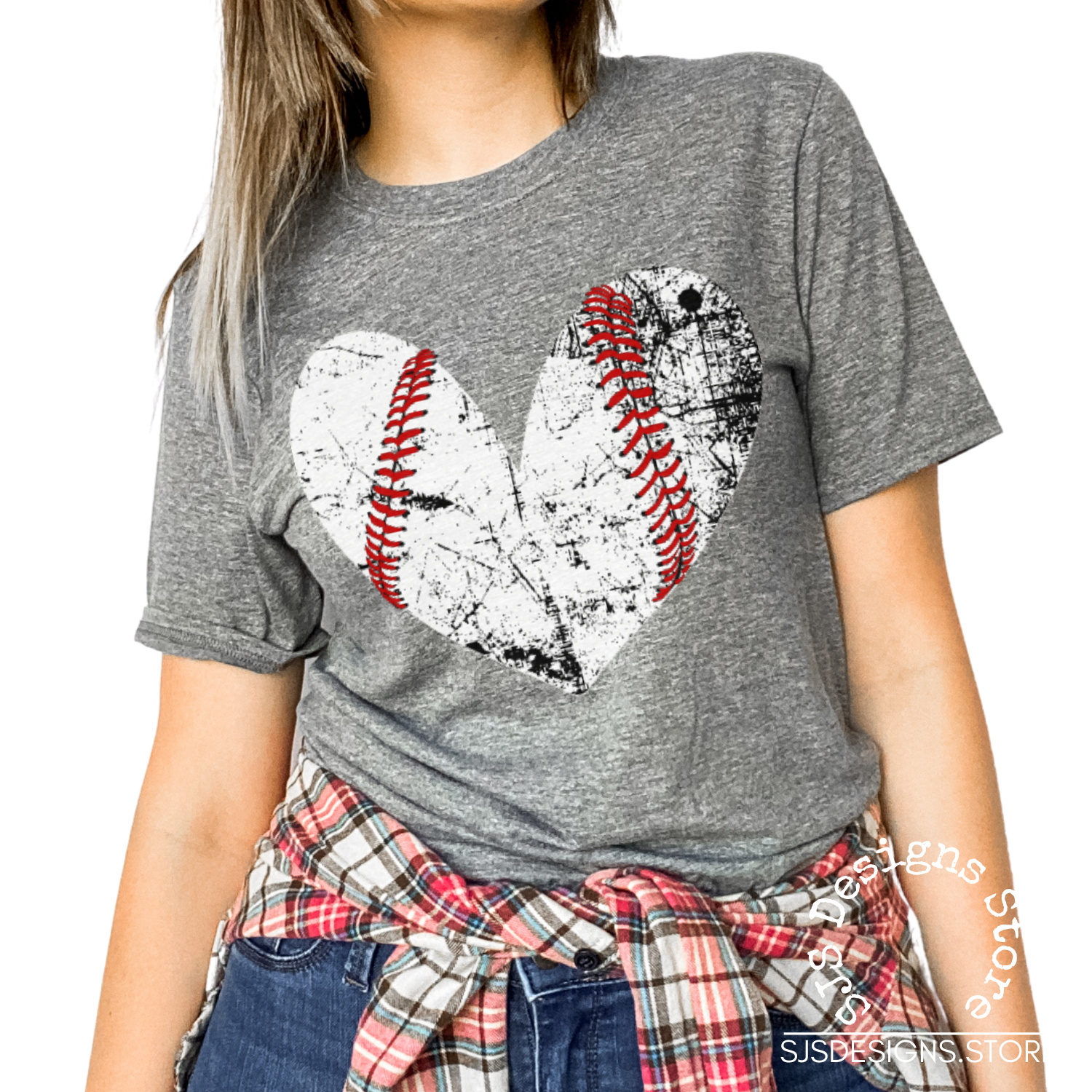 Baseball Heart Shirt -DS