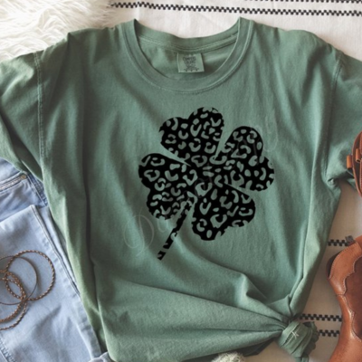 Leopard Clover Shirt