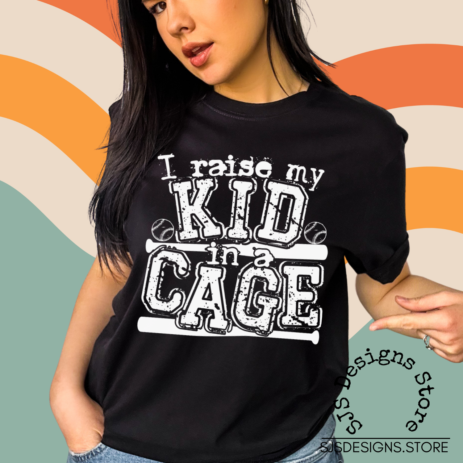 I Raise My Kid in a Cage Shirt