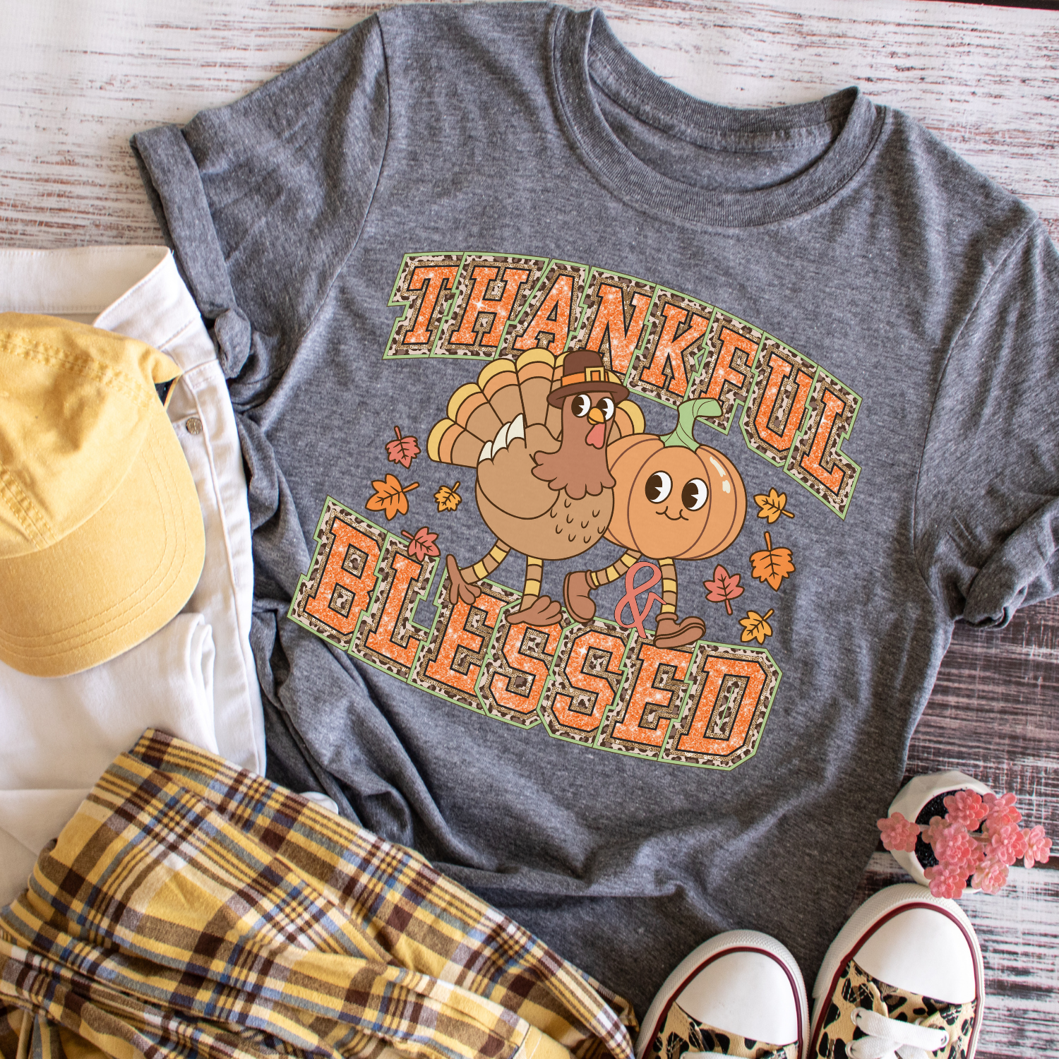 Thankful & Blessed Shirt