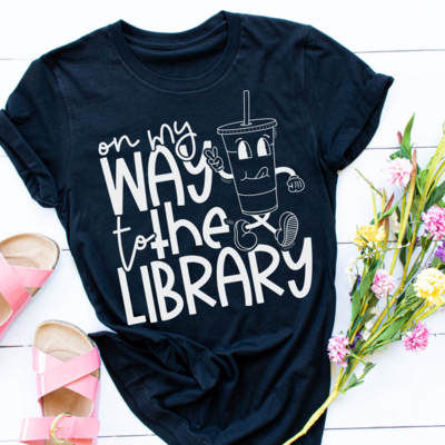 On My Way to the Library Shirt