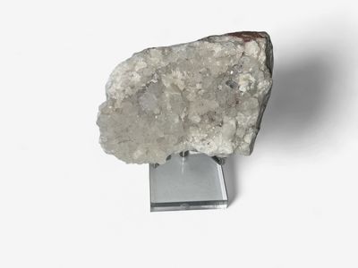 Quartz with Calcite and Hematite Matrix $45