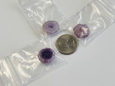 Purple Solar Quartz $9