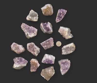 Amethyst Clusters $10