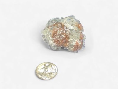 Aragonite cluster $12