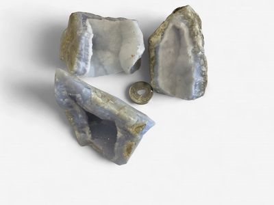 Blue Lace Agate (raw) $45