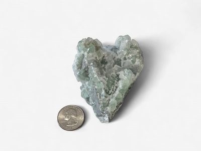 Fluorite with Quartz Inclusions raw $95