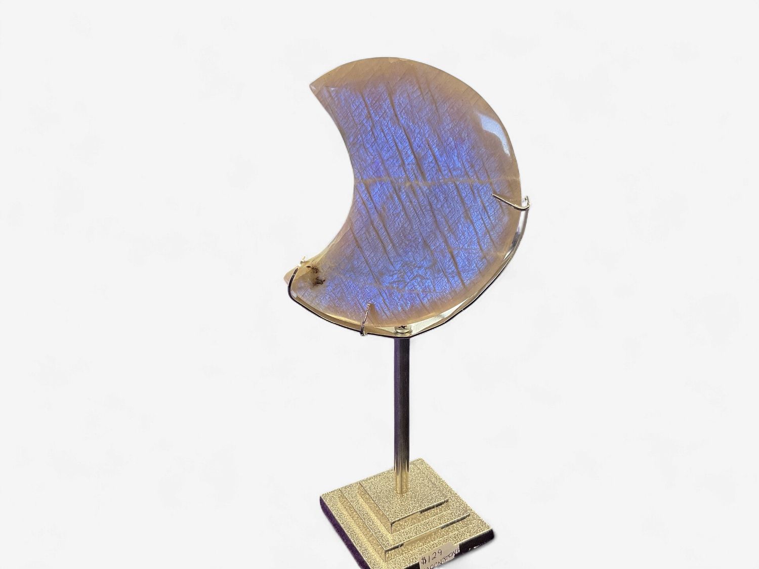 Moonstone Moon with stand $129