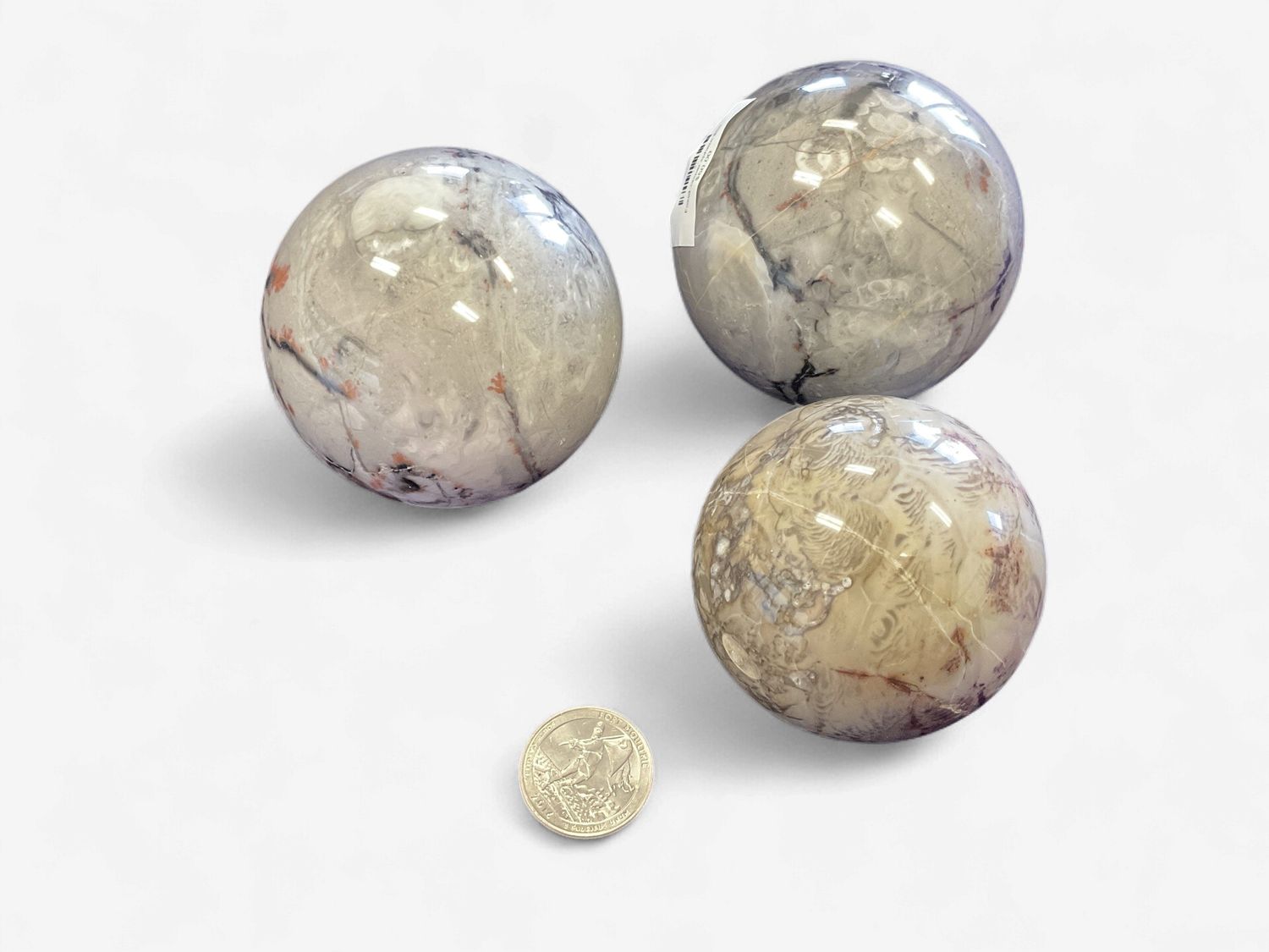 Fossil Jasper sphere $50