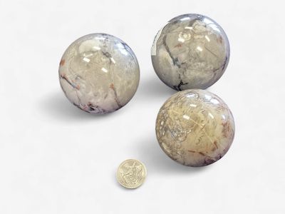 Fossil Jasper sphere $50