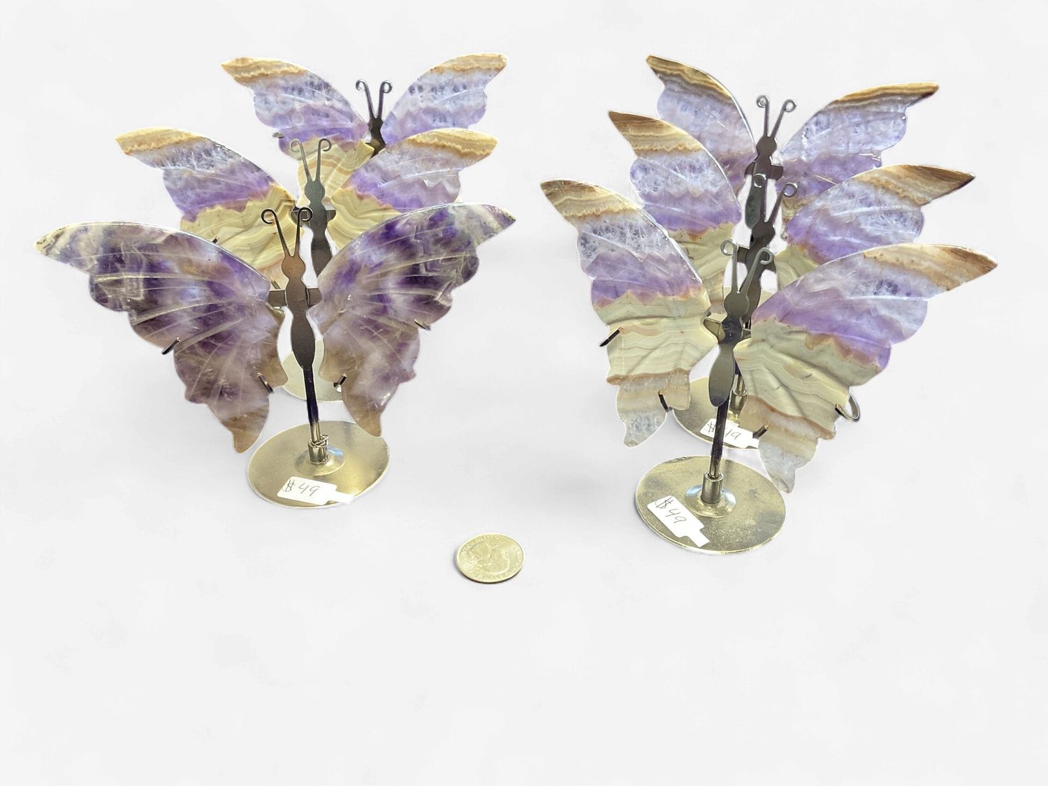 Amethyst Butterfly $49