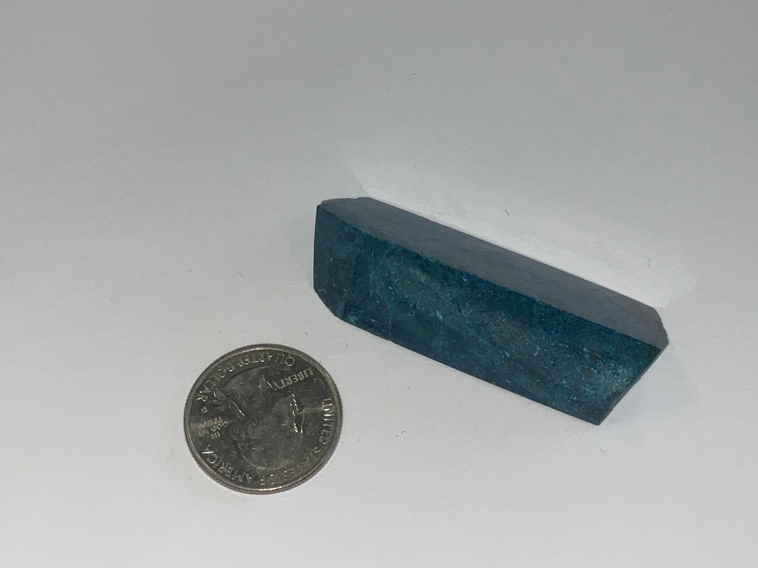 Azurite–Turquoise–Hematite Freeform $32