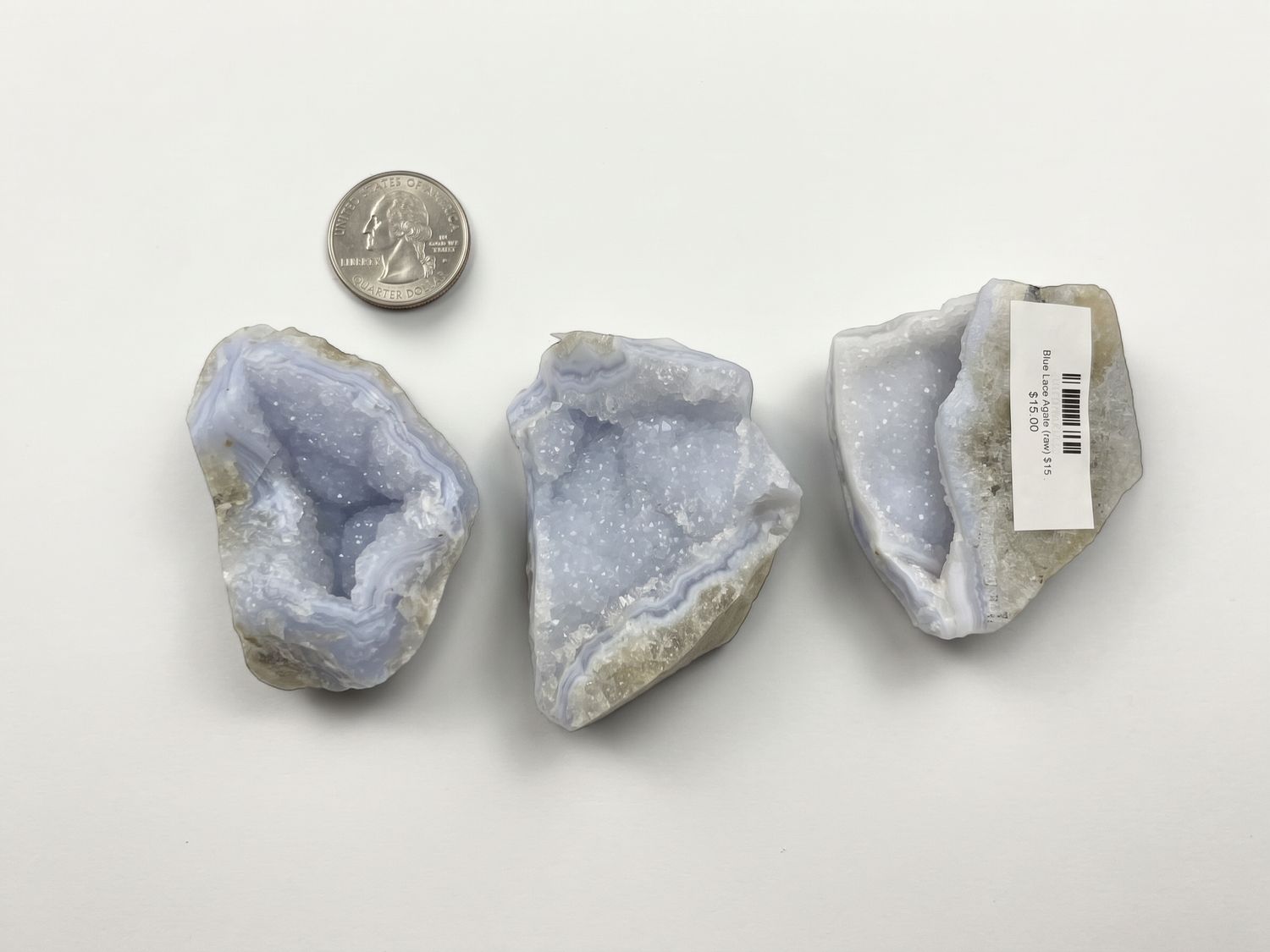 Blue Lace Agate (raw) $15