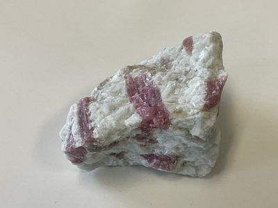 Pink Tourmaline in Lepidolite &amp; Quartz Matrix (Raw) $55